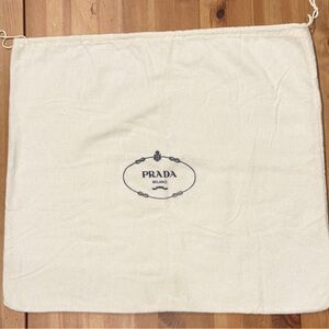 Prada Large Drawstring Dust Bag